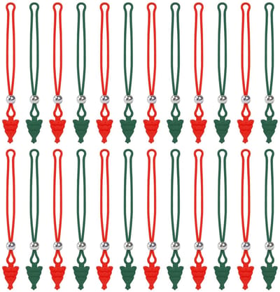 NTH products- Ornamentanker 24 Stuks - Herbruikbare Siliconen Haken - Veilig Ophangen - Kerstversieringen - Zacht Materiaal - Betrouwbare Hangers