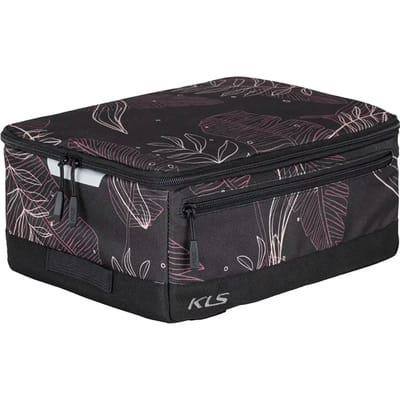 KLS Space City Flowers Fietstas - 10L - Zwart