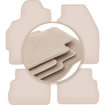 PREMIUM beige matten voor: Ford Mondeo MK1 stationwagen, sedan, liftback, hatchback 1992-1996