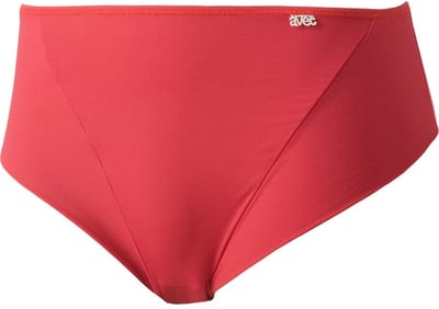 Dames heup slip 3244 - Microfiber - Dames onderbroek - ondergoed - badstof kruisje - Rood / S