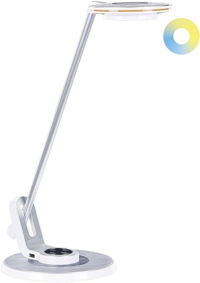 CORVUS - Tafellamp - Zilver - Aluminium