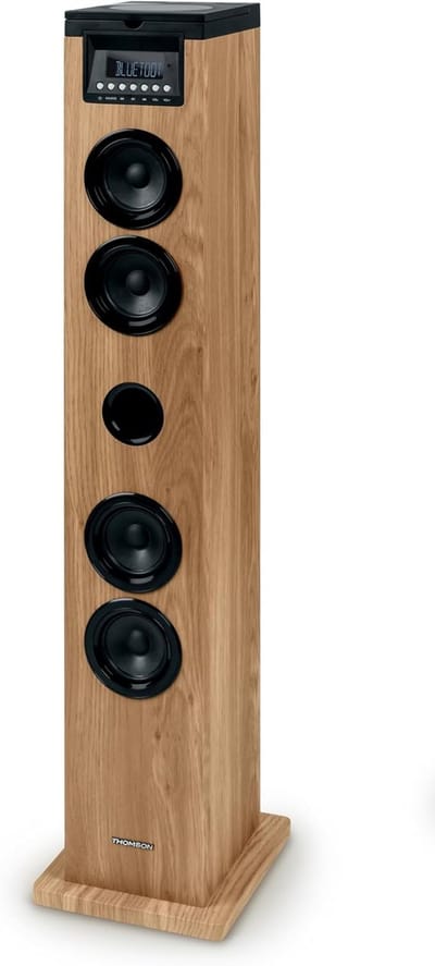 Muziek Toren - Stereo Systeem - Muziek Luisteren - Bluetooth CD Speler - 94 Centimeter - Zwart