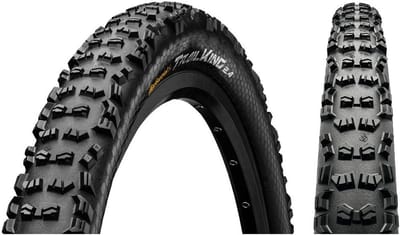 Fietsband - Banden Mountainbike - Allround Terrein - Hoge Grip - 27.5 x 2.6 - Zwart