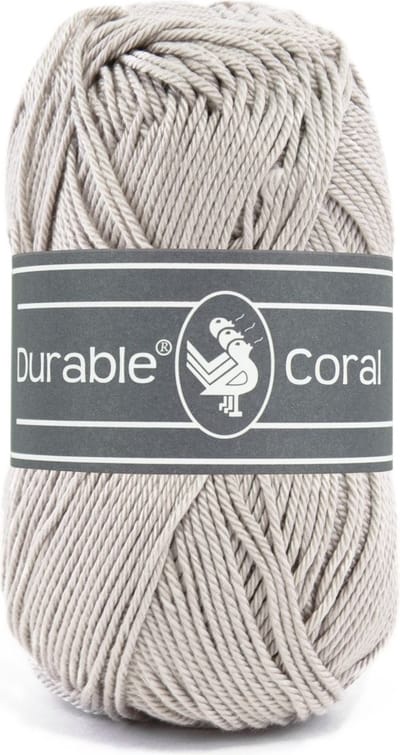 Durable Coral - 2213 bone - Gemerceriseerd Katoen Garen