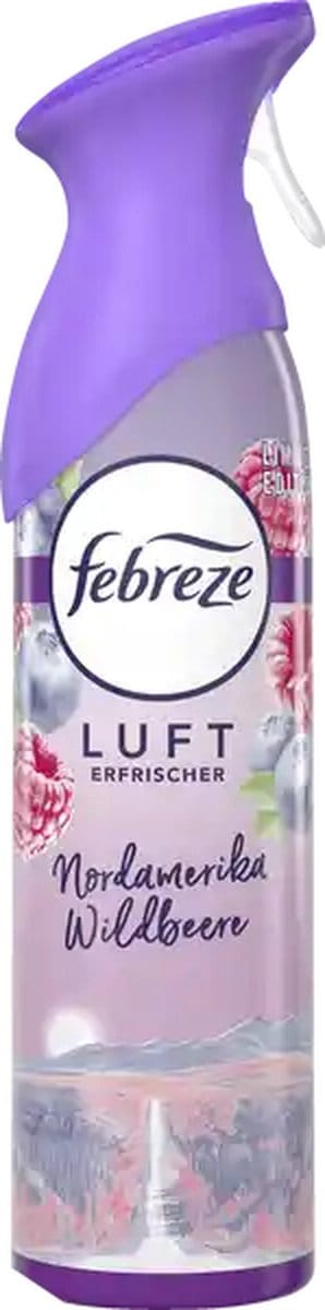 Febreze Luchtverfrisser - Wilde bes uit Noord-Amerika - 185ml - Verwijdert nare geuren