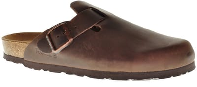 Rohde Bruine Pantoffel Leder