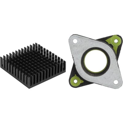 Koellichamen Trillingsdempers Set NEMA17 Stappenmotor 3D Printer Accessoires black