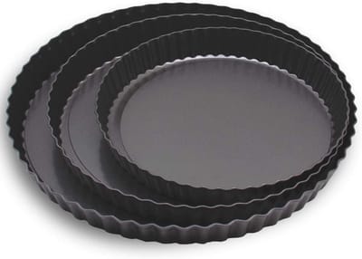 Set van 3 Ronde Springvormen met Antiaanbaklaag en Losse Bodem