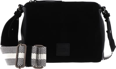 FREDsBRUDER Leren Schoudertas Lazap Crossbody Bag Black Zwart