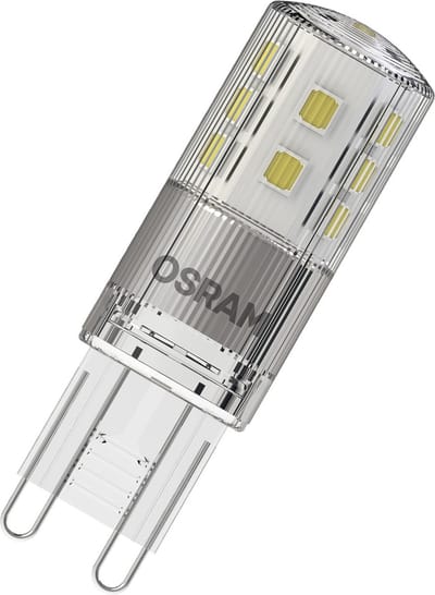 OSRAM HOMELIGHTING 4058075607286 LED-lamp Energielabel F (A - G) G9 Batterij 3 W = 30 W Warmwit (Ø x l) 16 mm x 52 mm Dimbaar 1 stuk(s)