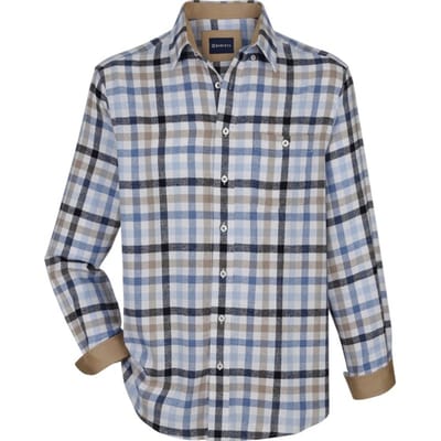 Babista herren Overhemd - 39/40 - wit - Plus Size
