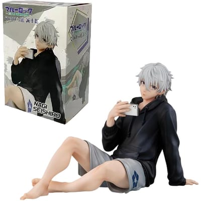 Op Voorraad 10cm Blue Lock Anime Model Nagi Seishiro Actiemodel Verzameling Model Poppen Speelgoed Perfect Cadeau Duurzaam