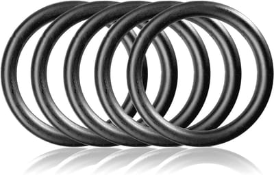 Metalen O-ring 25 mm voor dierenbenodigdheden en knutselprojecten - 5 stuks