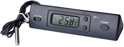 Digitale Auto Thermometer met Externe Sonde en Tijdweergave | Binnen & Buiten
