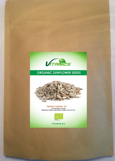 Biologische Zonnebloempitten 500g