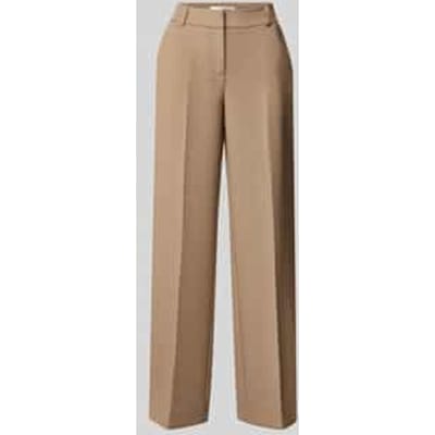 Stoffen broek met haakjes- en ritssluiting, model 'RITA'