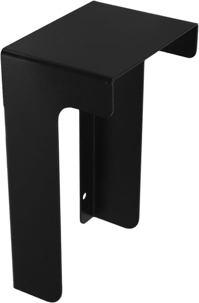 Deurbel Regenhoes - Waterdichte Deurbel Beschermer - Voordeur Beveiligen - Metaal met Anti-Glare - 14.5 cm - Zwart