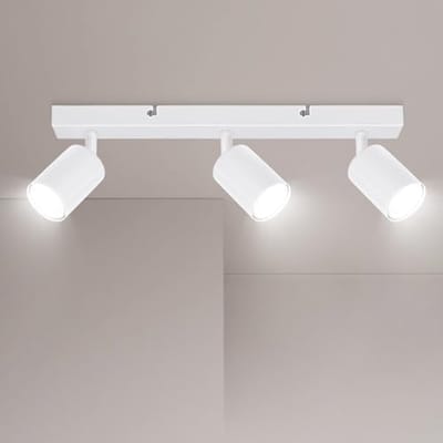 Plafondlamp met 3 Draaibare Spots - GU10 Fitting - Moderne Opbouwverlichting