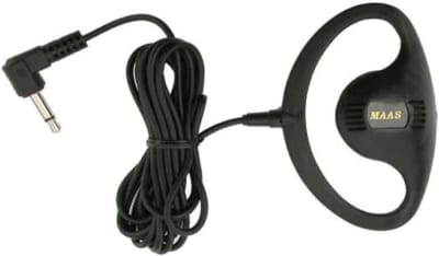 KEP-300K Earphone Schelpmodel voor Kenwood portofoon 2,5mm jack