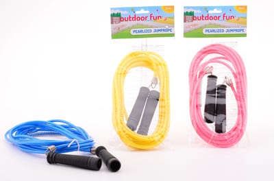 Sports Active Neon Yellow/Blue/Pink Jump Rope 5m (Assorted)