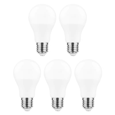 Modee E27 LED Lamp 8.5W - 806lm - 4000K - Neutraal Wit - LED Globe A60 - Vervangt 60W Halogeen Gloeilamp - 5 stuks