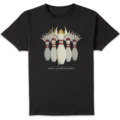 The Big Lebowski Pin Girls T-shirt - Zwart - S