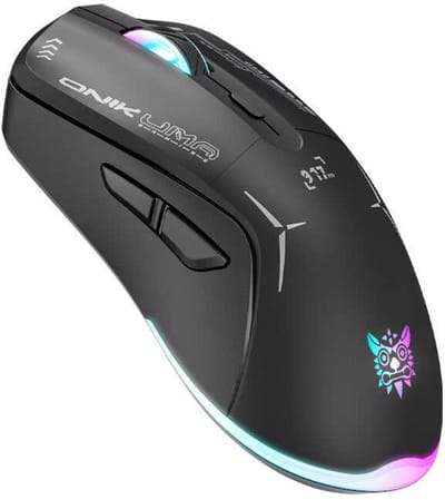 E-Lektron CW917 - Dual-mode gamingmuis - RGB-verlichting - met antislip oppervlak