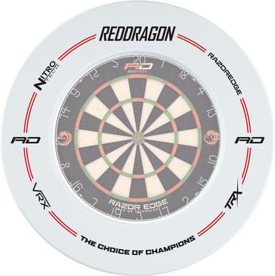 Dartbord Omranding Wit - Beschermrand voor Dartborden