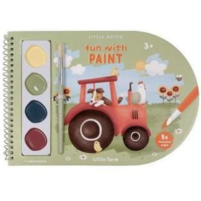 Little Dutch Farm Fun with Paint Kleurboeken