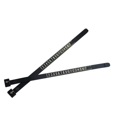 Hiden - Ringmeter - Verstelbaar - Sieraden - Ring size - 2 stuks