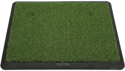 Dailygoods- Golf Oefenmat Antislip - Draagbare Trainingsmat - Slijtvast - Fluwelen Golfmat - Voor Binnen/Buiten - Verbetering Slagtechniek