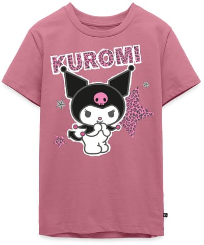 Kuromi Met Letters En Sterren In Leeuwstijl Premium T-Shirt Tiener