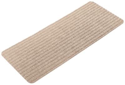 PromoHome Traptredenmatten Set van 15, Zelfklevende Trapmatten, Snijdbaar en Herbruikbaar voor Veiligheid (Beige, 55 x 22 cm)