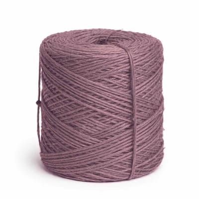 Jutetouw – Paarse natuurvezel – Lavendel – 470 meter – Vlaskoord