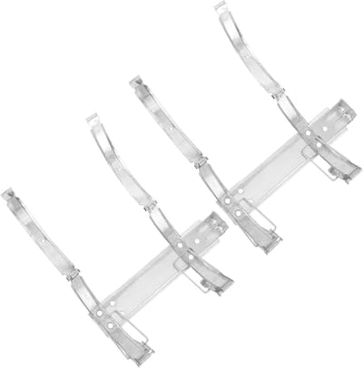 Brandblusser Beugel - Wandhouder Rekhanger - Veiligheid Vergroten - Robuuste Ijzeren Constructie - 22 x 17.5 cm - Zilver