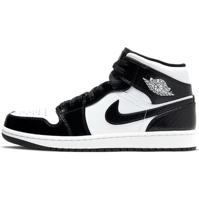 Air Jordan 1 Mid SE All Star 2021 Baskets Homme Noir Blanc DD1649-001 40.5