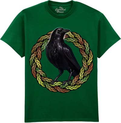 Kraaien Crow Celtic Knot The Coloured House T-shirt M