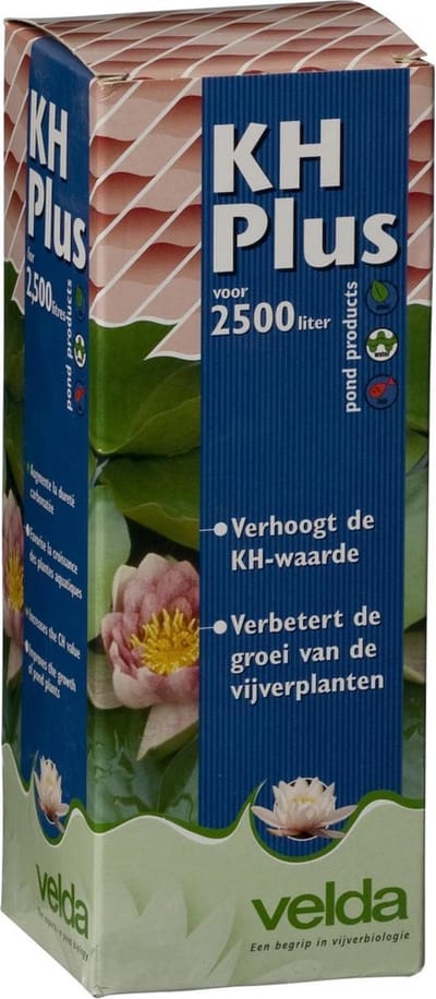 Velda Waterverbetering Kh Plus 250 Ml Poeder Wit