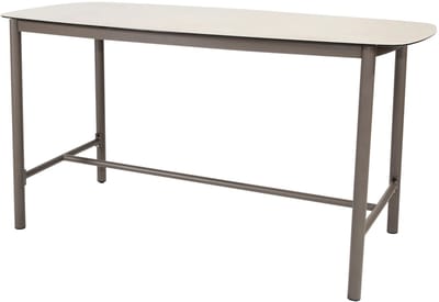 Manolo high dining tuintafel 180x90xH90 cm printed ceramic terre Taste 4SO