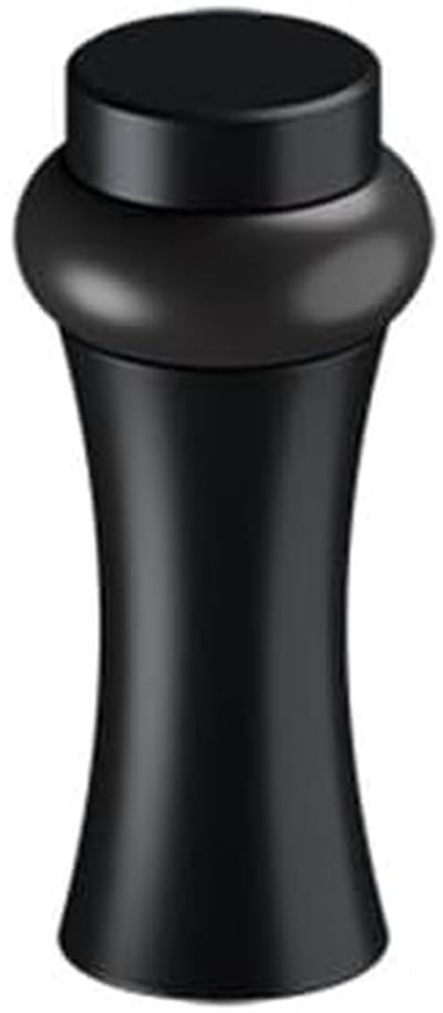 Vloerbeschermer - Deurstoppers - Bescherming deurposten - Massief messing - 8.9 cm - Zwart