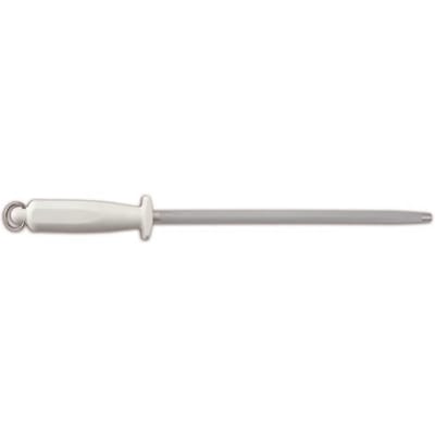 Aiguiseur de couteaux - ARCOS - Chaira 278514 - Lame acier carbone 30 cm - Corps polypropylène blanc - Couvercle Ø13 mm