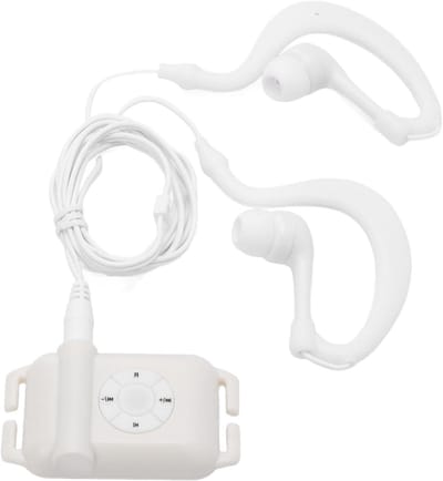 Waterdichte MP3-speler - Onderwater Muziek - Zwemmen Muziek - IPX8 Waterdicht - 8-10 Uur Speeltijd - Zwart