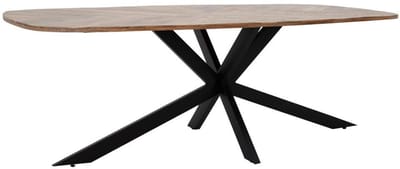 Tower Living - Silvi eettafel Deens ovaal - 180 cm - naturel