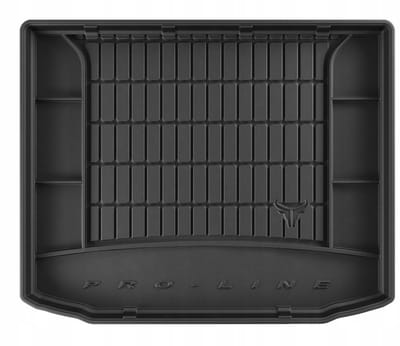 Premium Rubber Kofferbakmat met Organizer Functie – Geschikt voor MITSUBISHI ASX I (2010-2022) – Zonder verstelbare laadvloer – TPE – Anti-slip – Hoge Rand (5cm)