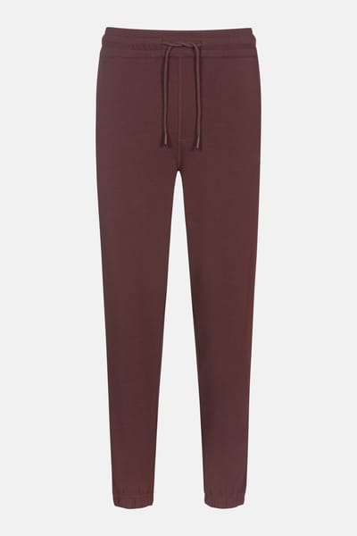 Track pants Serie Felpa Stretch Mokka Beans