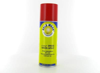 Gele Merk Droog Smeer Spray