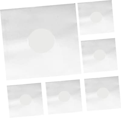24 Stuks Vinyl Binnenhoezen voor Platen - Anti-statische Opbergoplossing
