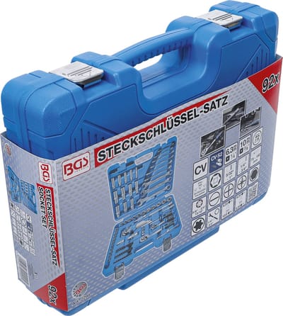 BGS Dopsleutelset Engelse Maten 92-delig