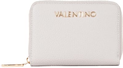 VALENTINO portemonnee Femke Zip Around Wallet Ghiaccio Lichtgrijs