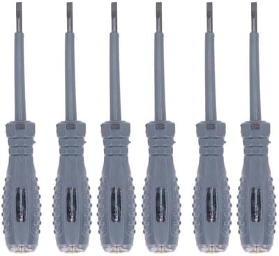Allecto - Spanningstester - Contactloze Elektrische Tester Pen - LED Indicator - Veilig testen - Voor elektrische systemen - 6 Stuks - Geschikt voo...